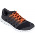 Zapatilla deportiva P4001 de rejilla con cordones. Suela EVA en blanco. Workteam