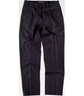 Pantalón de vestir recto con pinzas B9015. Workteam7