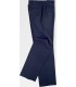Pantalón de vestir recto con pinzas en poliéster B9014. Workteam1