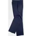 Pantalón de vestir recto con pinzas en poliéster B9014. Workteam1
