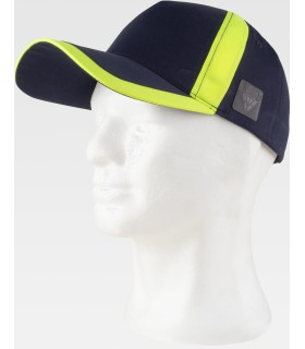 Gorra combinada con alta visibilidad WFA944. WORKTEAM3