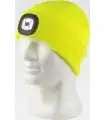 Gorro flúor con luz frontal WFA921. WORKTEAM1