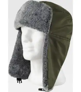Gorro de pelo con orejeras WFA936. Workteam4