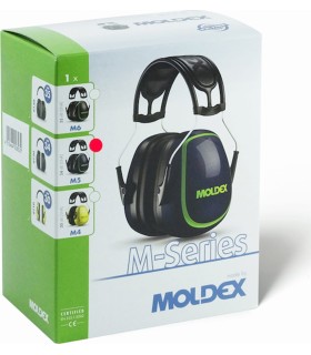 Orejeras auriculares mouldex auditivo, serie M SNR34, M5 MX6120. Moldex 2