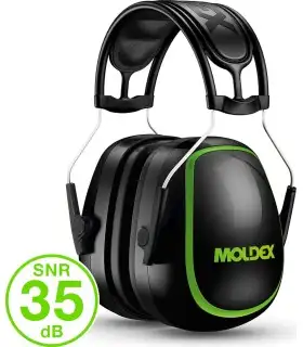 Orejeras auriculares mouldex auditivo, serie M SNR35, M6 MX6120. Moldex 2