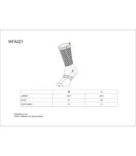 Calcetines pack de 3 pares combinados WFA021. Workteam2