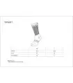 Calcetines pack de 3 pares combinados WFA021. Workteam2