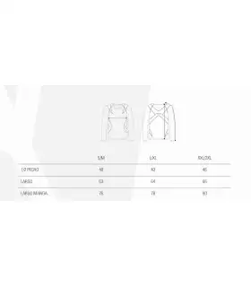 Camiseta térmica de manga raglan WFA010. WORKTEAM3