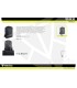 Mochila para ordenador portátil 12l WFA430. Workteam4