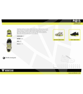 Zapatilla tipo trecking con cordones P4015. Workteam11