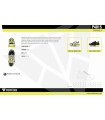 Zapatilla tipo trecking con cordones P4015. Workteam11