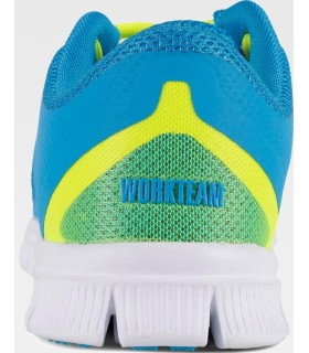 Zapatilla deportiva de rejilla con cordones P4001. Workteam6