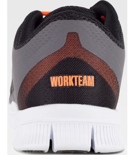 Zapatilla deportiva de rejilla con cordones P4001. Workteam12