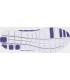 Zapatilla deportiva de rejilla con cordones P4001. Workteam23