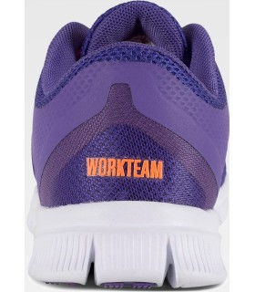 Zapatilla deportiva de rejilla con cordones P4001. Workteam24