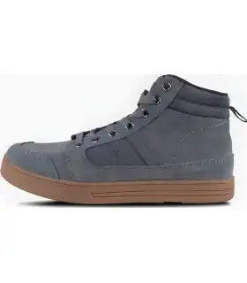 Zapatilla abotinada de serraje P4019. Workteam