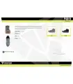 Zapatilla abotinada de serraje P4019. Workteam13