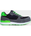 Zapatilla deportiva de serraje con cordones P3010. Workteam11