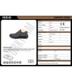 Zapato de serraje perforado certificado S1 P2501. Workteam7
