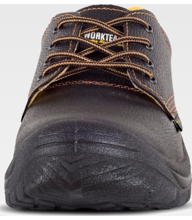 Zapato de piel hidrófuga certificada S1 P1401. Workteam3