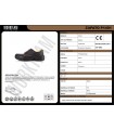 Zapato de piel hidrófuga certificada S1 P1401. Workteam7