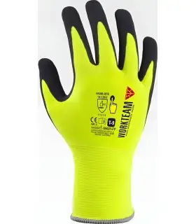 Guante con recubrimiento de nitrilo microporoso G5021. Workteam