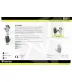 Guante con recubrimiento de nitrilo microporoso G5511. Workteam3