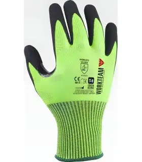Guante Anticorte de nitrilo microporoso G5520. Workteam
