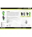 Guante Anticorte de nitrilo microporoso G5520. Workteam5