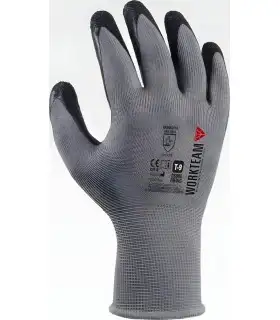 Guante de látex rugoso G6000. Workteam3