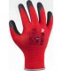Guante de látex rugoso G6000. Workteam7