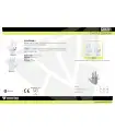 Guante de piel flor vacuno G0601. Workteam3