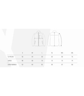 Chaqueta polar extrasuave doble capa 102001. ROC NEIGE10