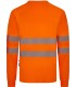 Camiseta de alta visibilidad, poliéster reciclado y cinta segmentada 305634. Velilla2