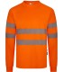 Camiseta de alta visibilidad, poliéster reciclado y cinta segmentada 305634. Velilla1