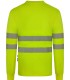 Camiseta de alta visibilidad, poliéster reciclado y cinta segmentada 305634. Velilla4