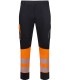 Pantalón de alta visibilidad stretch, reciclado y cinta segmentada 303032S. Velilla1