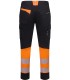 Pantalón de alta visibilidad stretch, reciclado y cinta segmentada 303032S. Velilla2