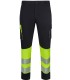 Pantalón de alta visibilidad stretch, reciclado y cinta segmentada 303032S. Velilla3