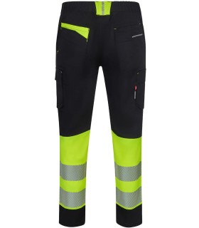 Pantalón de alta visibilidad stretch, reciclado y cinta segmentada 303032S. Velilla4