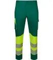 Pantalón de alta visibilidad stretch, reciclado y cinta segmentada 303032S. Velilla5