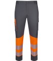 Pantalón de alta visibilidad stretch, reciclado y cinta segmentada 303032S. Velilla7