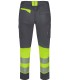 Pantalón de alta visibilidad stretch, reciclado y cinta segmentada 303032S. Velilla10