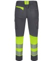 Pantalón de alta visibilidad stretch, reciclado y cinta segmentada 303032S. Velilla10