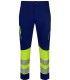 Pantalón de alta visibilidad stretch, reciclado y cinta segmentada 303032S. Velilla11