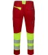 Pantalón de alta visibilidad stretch, reciclado y cinta segmentada 303032S. Velilla14