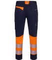 Pantalón de alta visibilidad stretch, reciclado y cinta segmentada 303032S. Velilla16