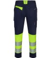 Pantalón de alta visibilidad stretch, reciclado y cinta segmentada 303032S. Velilla18