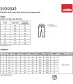 Pantalón de alta visibilidad stretch, reciclado y cinta segmentada 303032S. Velilla19