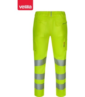 Pantalón de alta visibilidad stretch, reciclado y cinta segmentada 303031S. Velilla4